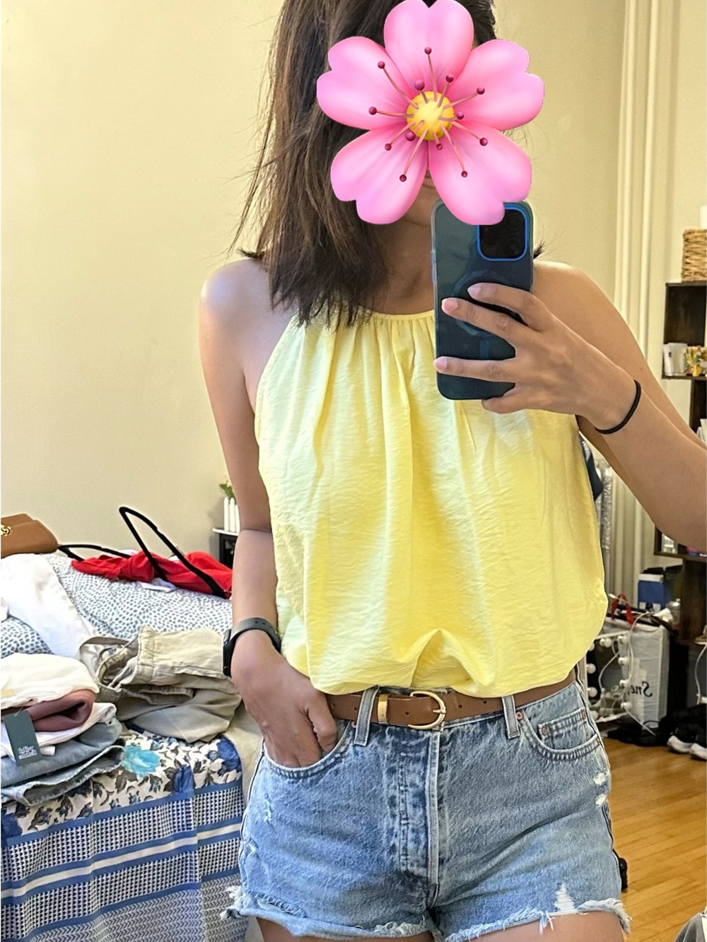 Light Yellow Halter Top | Size XS | Summer essentials